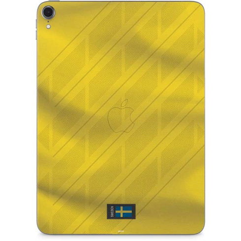 Sweden Soccer Flag Apple iPad Pro Skin